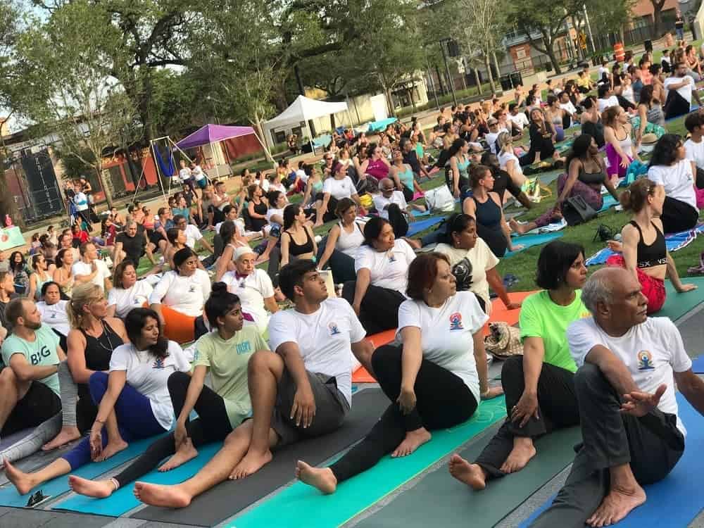 International Day Of Yoga In Texas Indo Canadian Voice