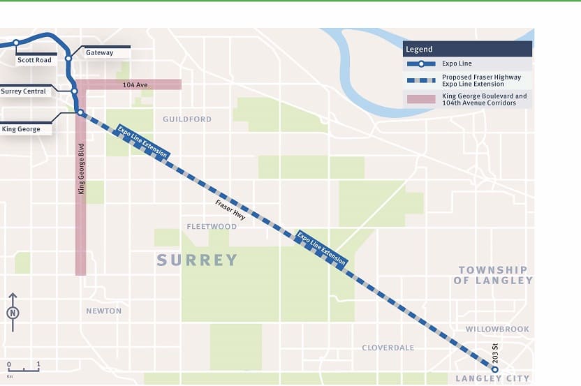 Public engagement on Surrey Langley SkyTrain and rapid transit planning ...