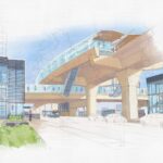 Brentwood Station rendering
