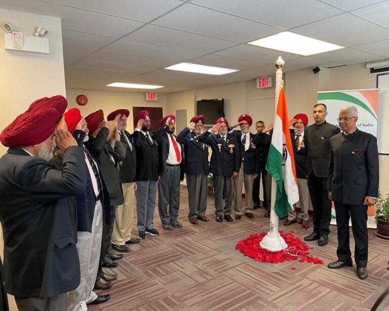 Vancouver's Consulate General of India celebrates 76th Independence Day