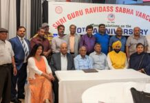 40th anniversary of Shri Guru Ravidass Sabha (Vancouver)