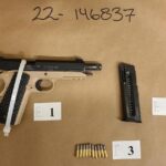 CRIME SURREY SEIZE GUN