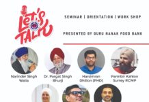 “Let’s Talk”: Guru Nanak Food Bank’s info orientation sessions for newcomers to Canada