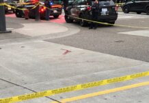 Stabbing on Granville Street at Pender Street in downtown Vancouver