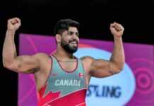 Amar Dhesi will resume his path to return to 2024 Games at Canadian Wrestling Championships March 9-12