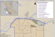 Act to establish six more electoral districts: 4 in Lower Mainland, 1 on Vancouver Island, 1 in Interior