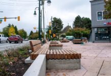 New Stokes and Cullis Plaza welcomes visitors to Ladner Village