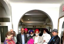 MLA Harry Bains celebrates new elevator for seniors society