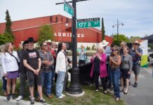 Commemorative ‘Will Senger Way’ 177B street sign unveiled in Cloverdale honouring rodeo icon