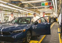 Honda of Canada Mfg. begins production of the 2025 Honda Civic Hybrid sedan