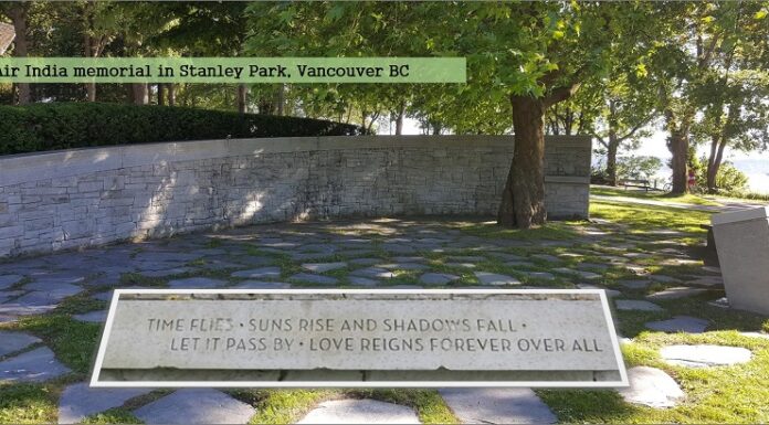 41st annual memorial of Air India bombing in Vancouver on June 23