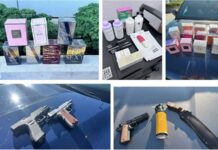 Surrey RCMP’s “boost and bust” yields stolen merchandise, firearms and other weapons