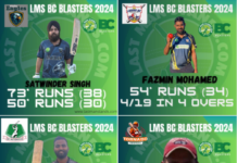 2024 LMS BC Blasters Championship finals and cricket festival in Surrey