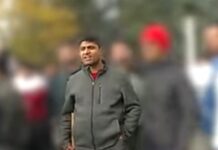 ONTARIO: Police say officer was attempting to disarm an individual during Brampton mandir protest (with video)
