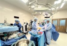 Hips and knees in a day at Peace Arch Hospital