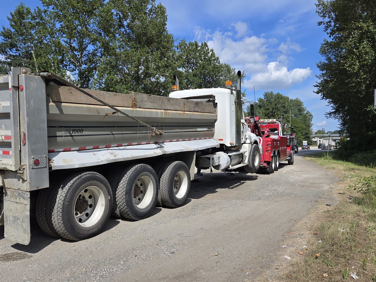 Burnaby RCMP: Different impaired dump truck driver, same company