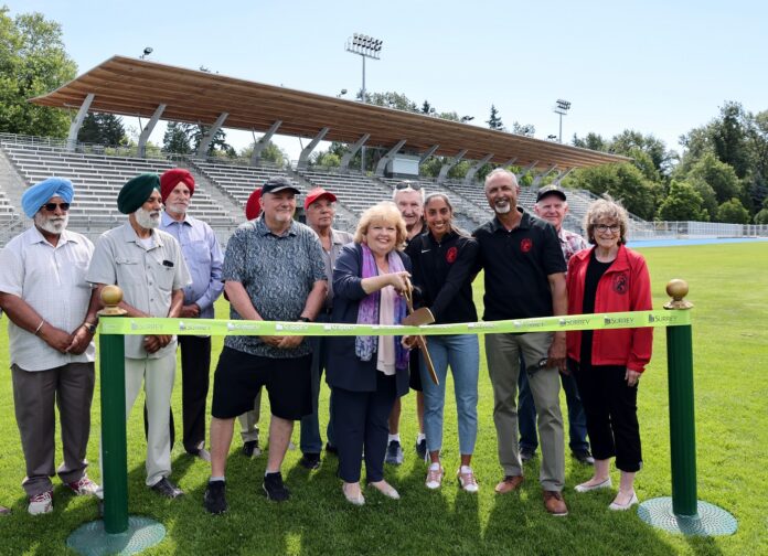Bear Creek Stadium ribbon cutting