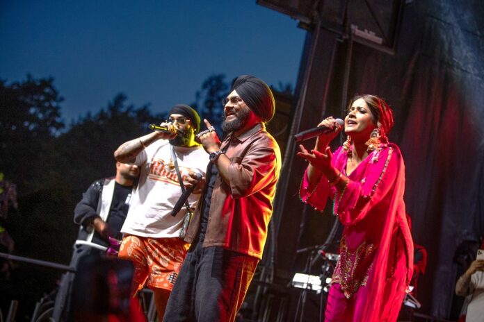 Photo 2_Chani Nattan_Inderpal Moga_Miss Pooja_Surrey Fusion Festival_July 20, 2025_Holland Park