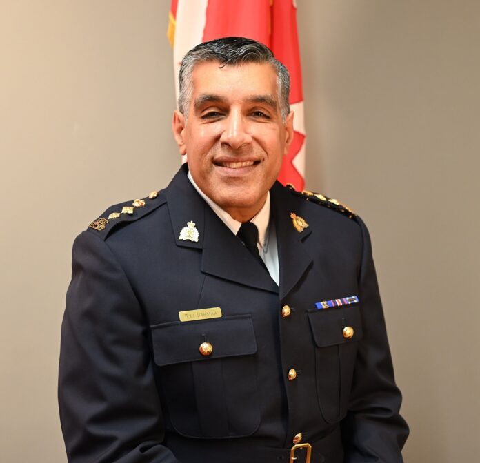 Chief Superintendent Bill Parmar - supplied sept 2025