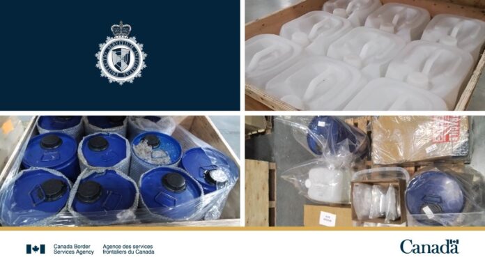 CBSA CHINA Seizure