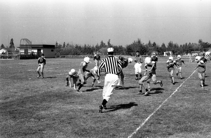 Junior Football, 8 Sept 1966. Courtesy of Surrey Archives
