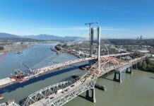 Pattullo Bridge closed northbound on Thursday night