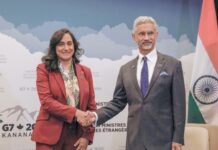 Foreign Affairs Minister Anand meets with India’s External Affairs Minister