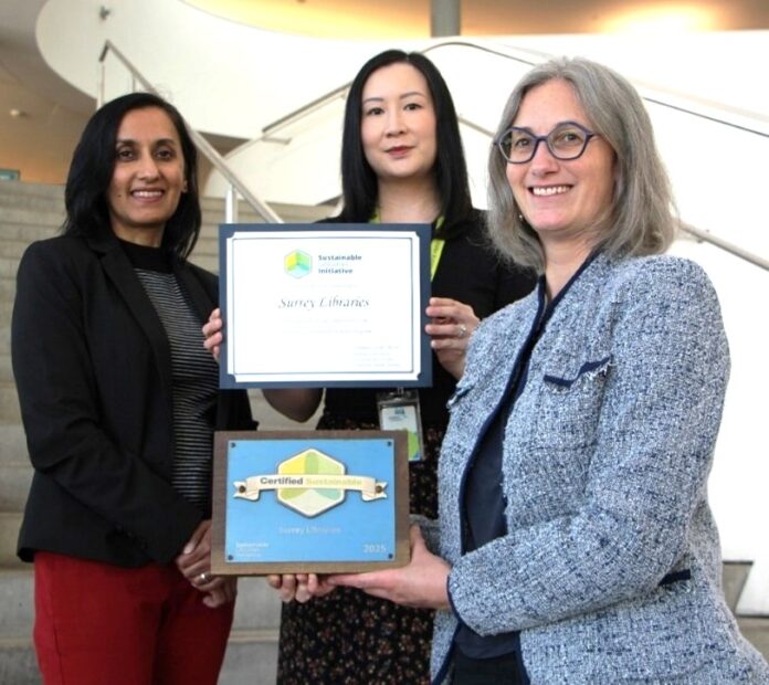 Sustainable Libraries Certificate a