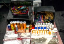 Pills, drugs and cash seized by New Westminster Police