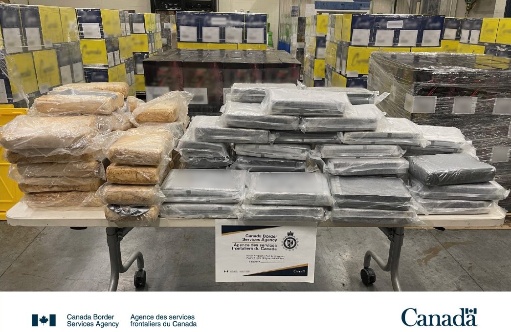 CBSA officers seize 80 kg of cocaine at B.C.’s Kingsgate port of entry