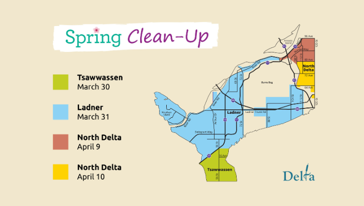 Delta announces 2026 Spring Clean-Up collection dates