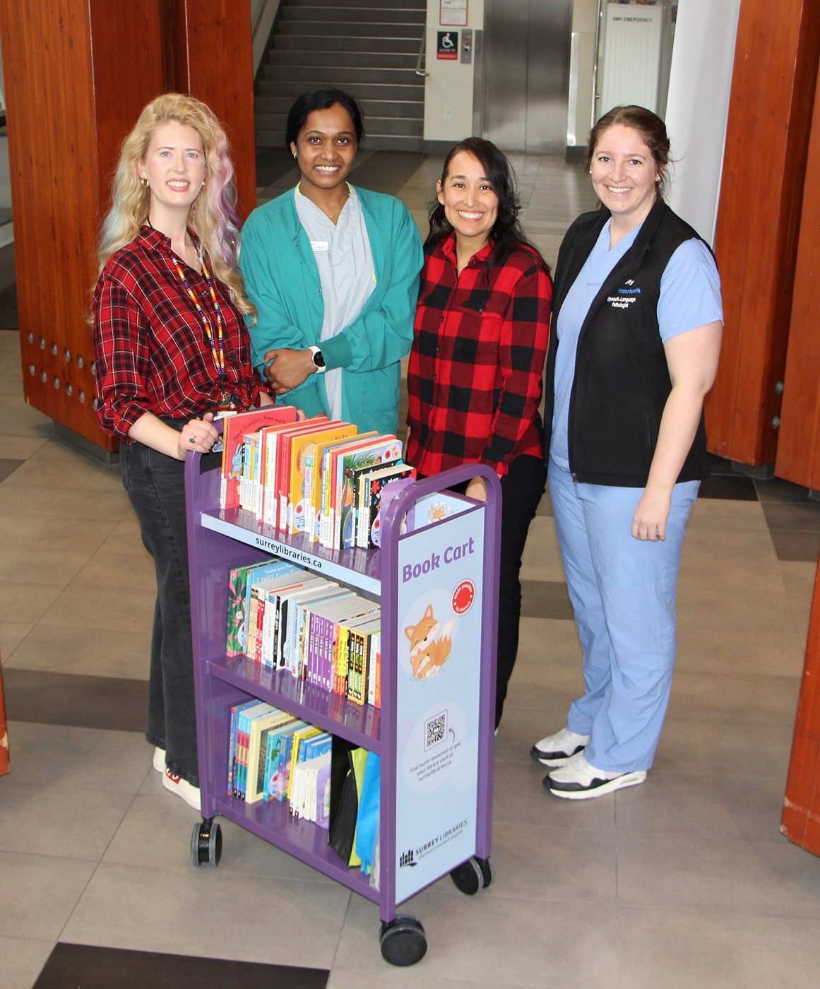 Surrey Libraries caring for NICU families with early literacy support
