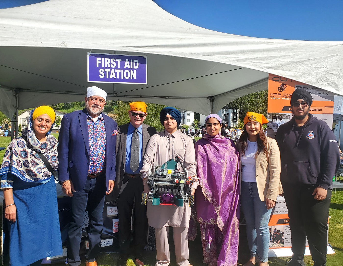 MLAs Garry Begg and Amna Shah attend Khalsa School’s 5th Annual Vaisakhi Jorh Mela
