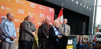 Opening dates announced for Surrey Soccer Fan Zones