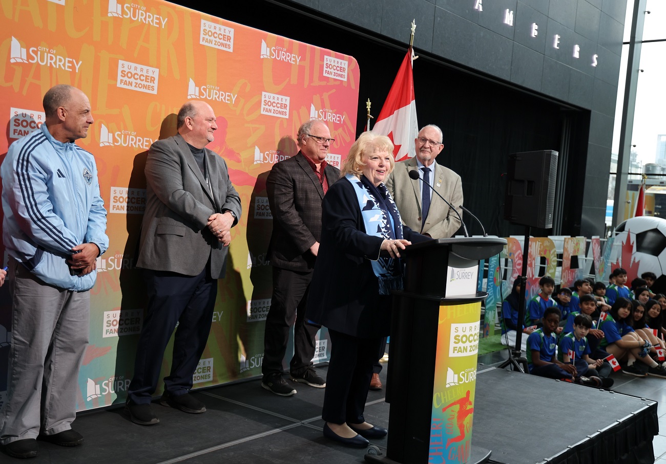 Opening dates announced for Surrey Soccer Fan Zones