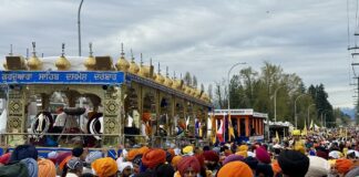 AT THE SURREY KHALSA DAY VAISAKHI DAY PARADE