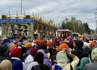 AT THE SURREY KHALSA DAY VAISAKHI DAY PARADE