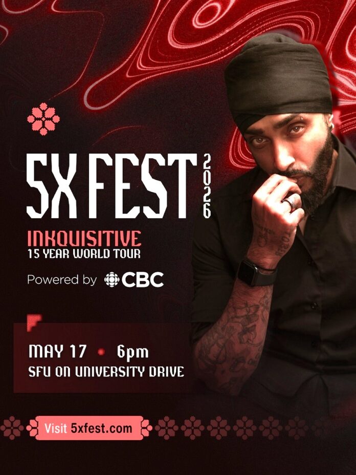 5X x Inkquisitive 15 Year World Tour