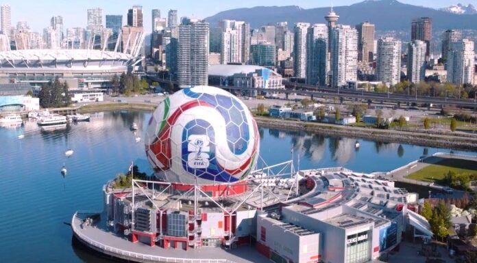 Science World will transform its dome into FIFA World Cup match ball