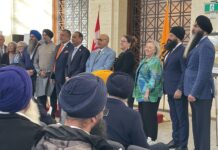 Parliamentary reception to recognize 1984 Sikh Genocide and Sikh Heritage Month held in Senate of Canada