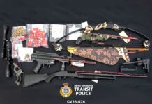 Surrey suspect arrested by Transit Police faces mulitple firearms related charges