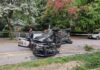 Police and senior injured in West End vehicle-ramming incident