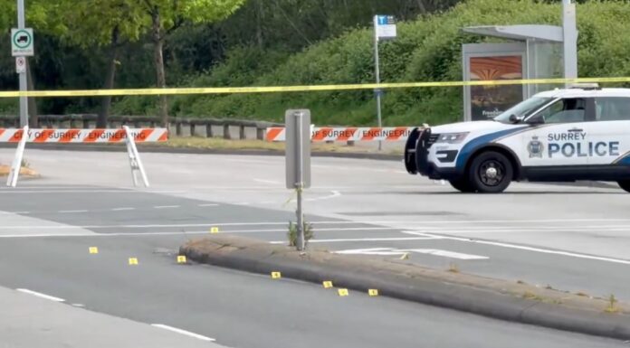 Two men in critical condition following Surrey shooting
