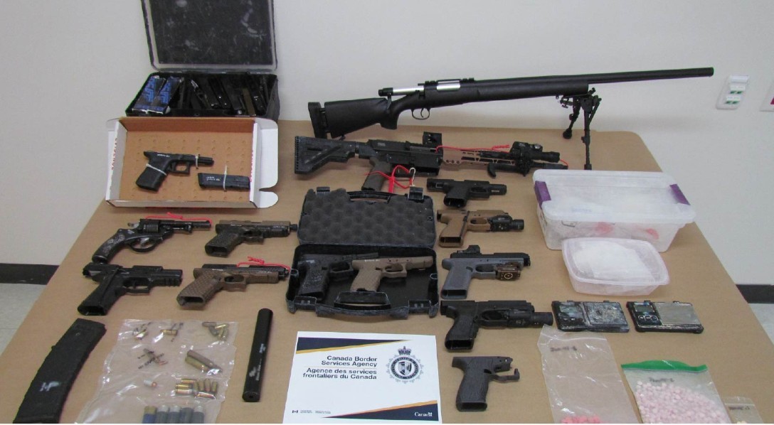 CBSA: Dylan Kennedy of Vancouver charged with 21 charges for possession of illegal firearms, drugs