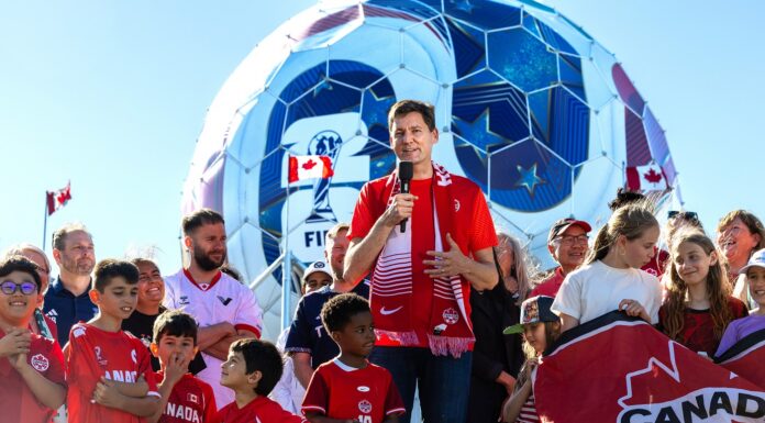 Premier David Eby, MLAs encourage British Columbians to cheer on Team Canada