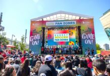 Fourth Surrey Soccer Fan Zone at Holland Park