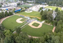 New baseball diamonds open in Delta’s Winskill Park
