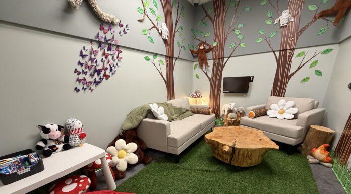 New ‘forest inspired room’ helps children feel safe and supported during police interviews