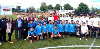 Surrey MLAs at BC Tigers Football Club’s Miri Piri Soccer Tournament