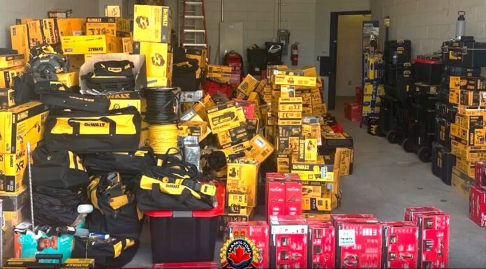 ONTARIO: 13 South Asians among 32 charged by Hamilton Police in organized retail theft investigation